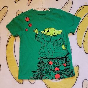 Star Wars Green T-Shirt with Black Logo